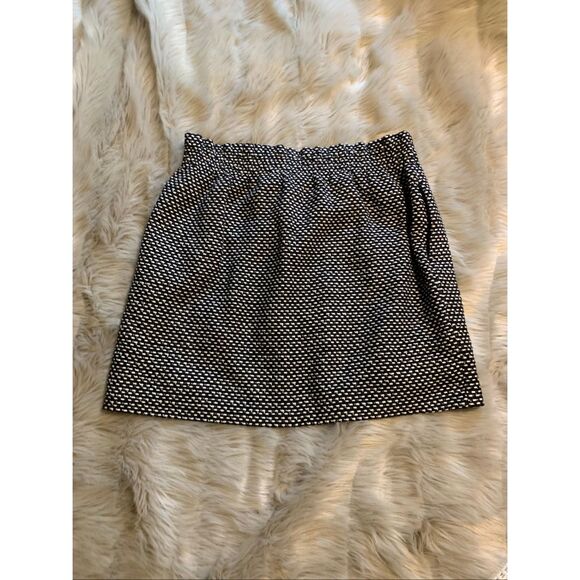 J Crew Factory Skirt Womens Size 10 Sidewalk Jacquard G8319 Elastic Waist Stretc - Picture 3 of 9